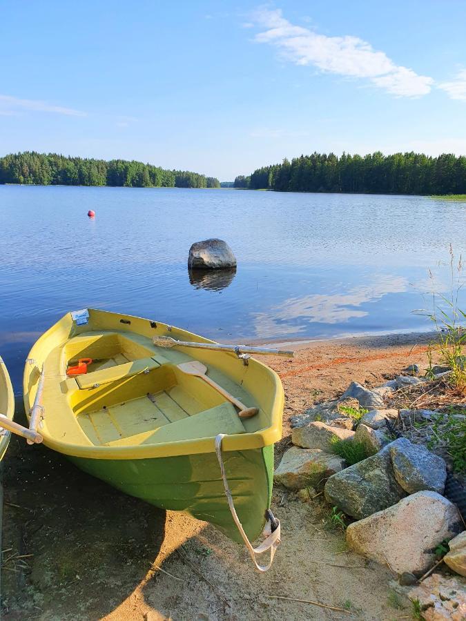Stunning Log Cabin 45M2 On The Shore Of Kallavesi. Kuopio Bagian luar foto