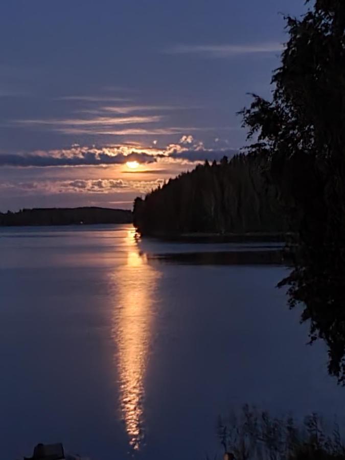 Stunning Log Cabin 45M2 On The Shore Of Kallavesi. Kuopio Bagian luar foto